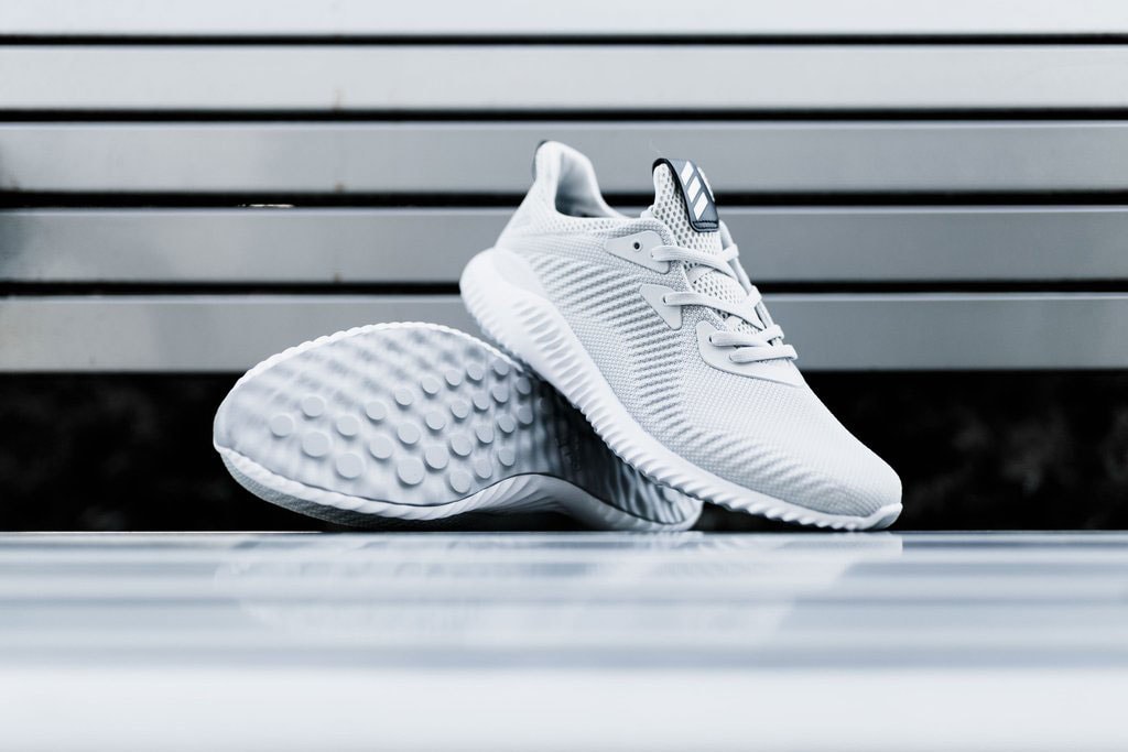 adidas AlphaBOUNCE Sneaker Gray and White streetwear