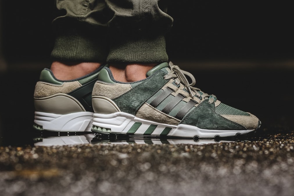 adidas Originals EQT Support RF in "Trace Green" & "Solid Grey" Hypebeast