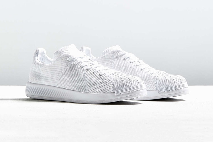adidas Originals Superstar BOUNCE Gets A “Triple White” Primeknit Makeover