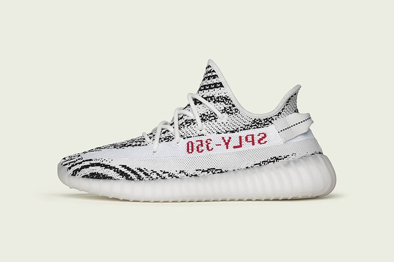 Kanye West adidas Originals YEEZY BOOST 350 V2 Zebra Official