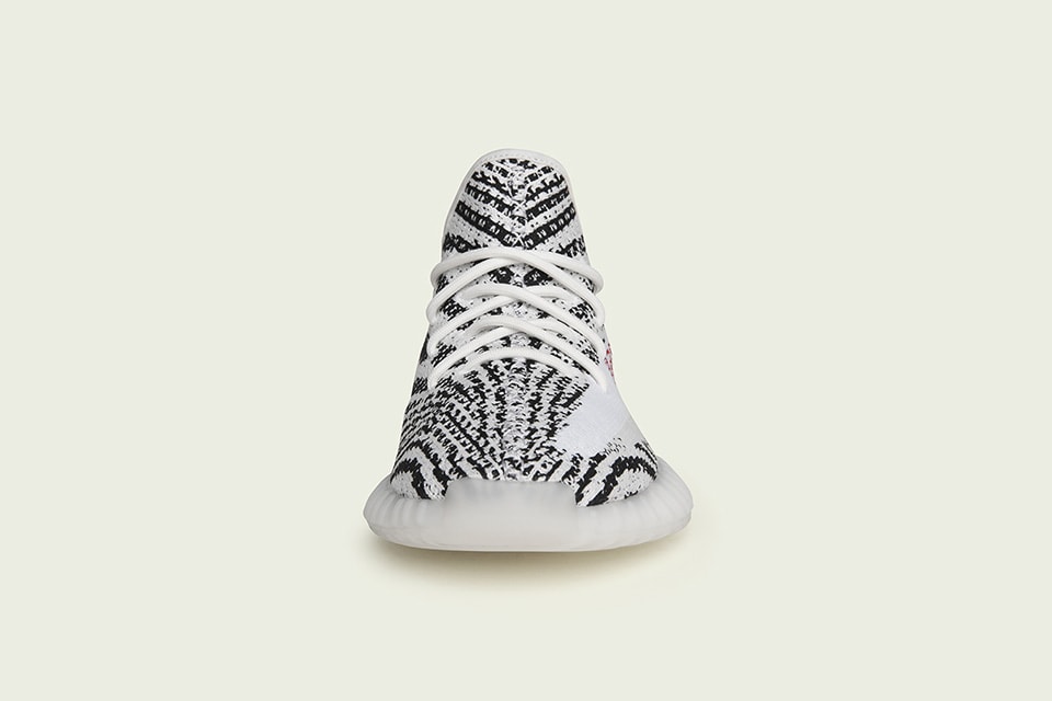 Kanye West adidas Originals YEEZY BOOST 350 V2 Zebra Official