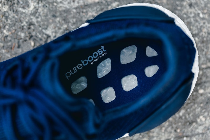 adidas PUREBOOST Closer Look Burgundy Navy Red Blue White Black