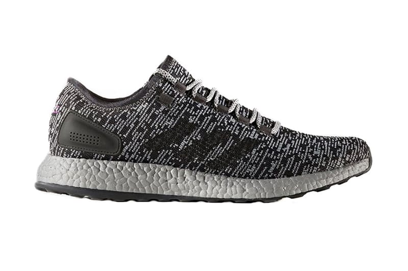 The adidas PureBoost Gets a Shiny New Silver Midsole