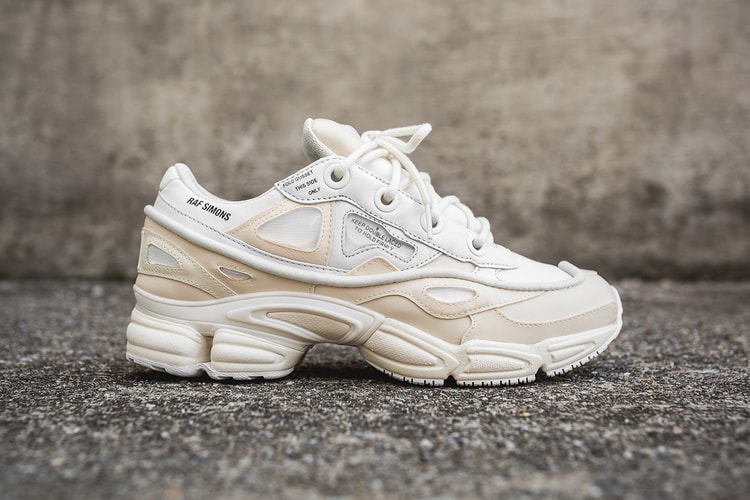 adidas & Raf Simons Unite for a Cream-Colored Ozweego Bunny
