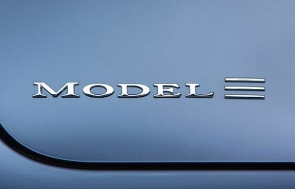 Tesla Old Model 3 Logo Trademark adidas Three Stripes