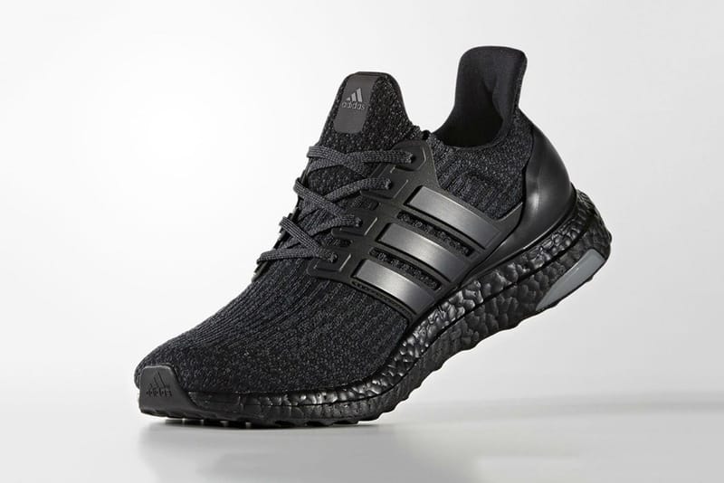 The adidas UltraBOOST 3.0 "Triple Black" Is Releasing Next Week