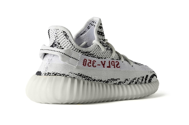 adidas YEEZY BOOST V2 Zebra white black