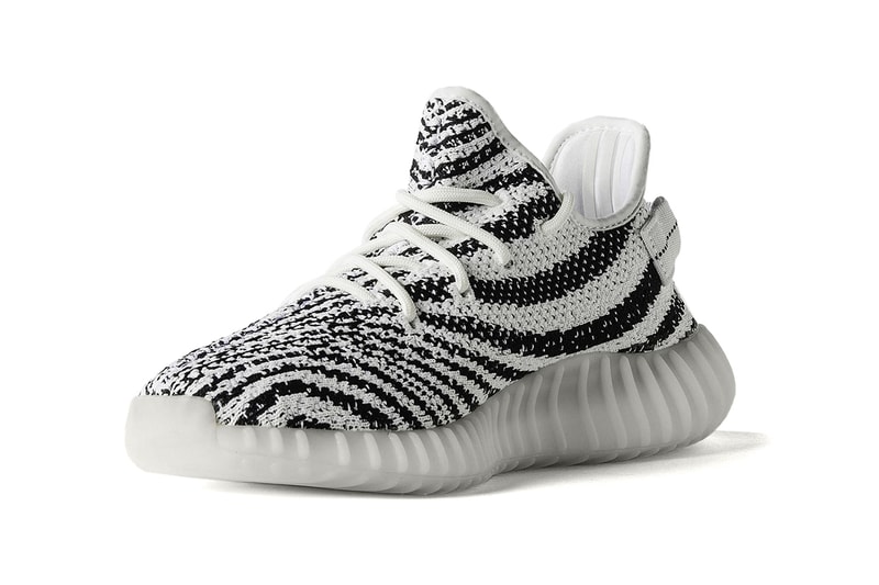 adidas YEEZY BOOST V2 Zebra white black