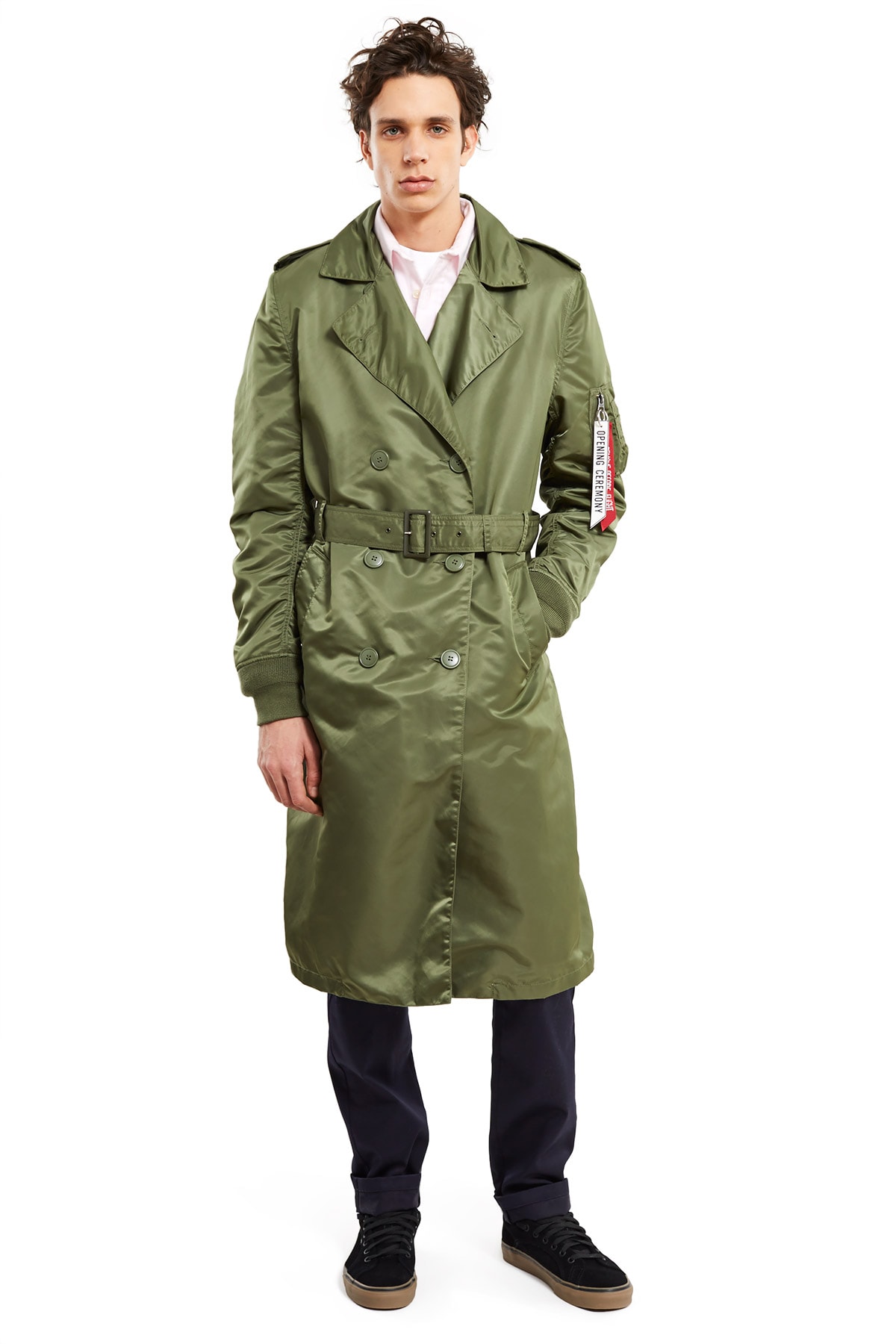Alpha Industries x Opening Ceremony Spring 2017 MA-1 Jacket Trench Coat