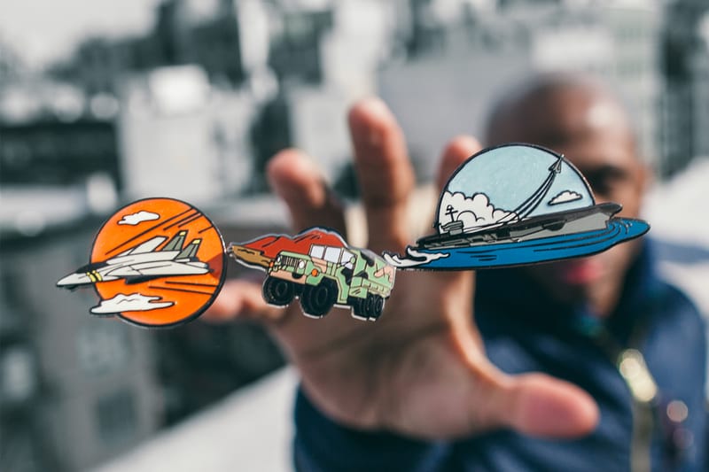 Alpha Industries & PINTRILL Unveil a Military Vehicle-Inspired Pin Set