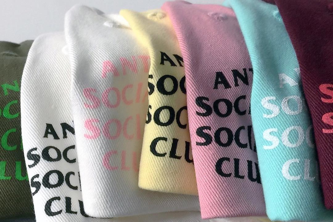 Anti Social Social Club 2017 Spring Summer Caps