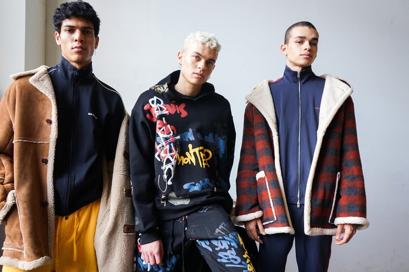 STAMPD's "Asphalt Wave" 2017 Fall/Winter Backstage Look New York Fashion Week Men's Runway Shows