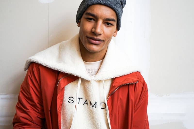 STAMPD's "Asphalt Wave" 2017 Fall/Winter Backstage Look New York Fashion Week Men's Runway Shows