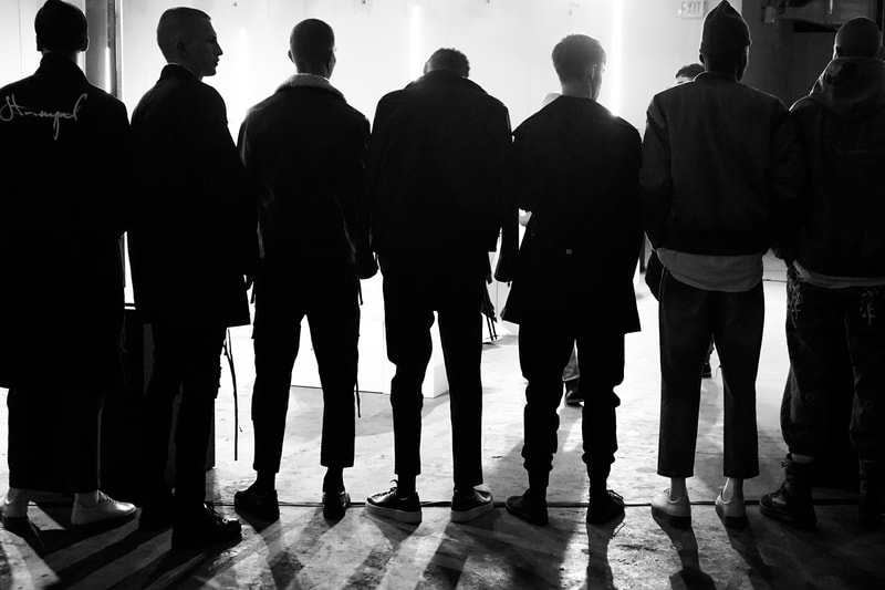 STAMPD's "Asphalt Wave" 2017 Fall/Winter Backstage Look New York Fashion Week Men's Runway Shows