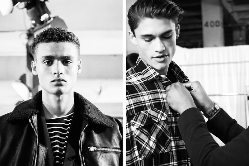 STAMPD's "Asphalt Wave" 2017 Fall/Winter Backstage Look New York Fashion Week Men's Runway Shows