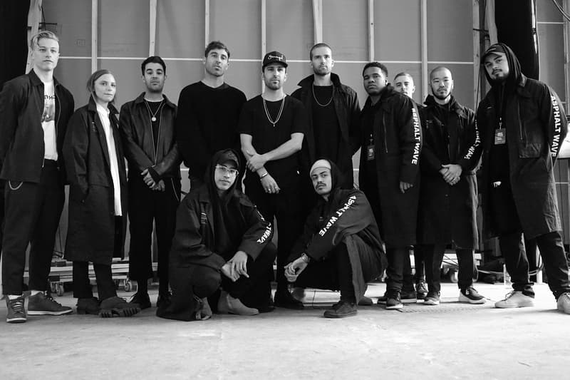 STAMPD's "Asphalt Wave" 2017 Fall/Winter Backstage Look New York Fashion Week Men's Runway Shows