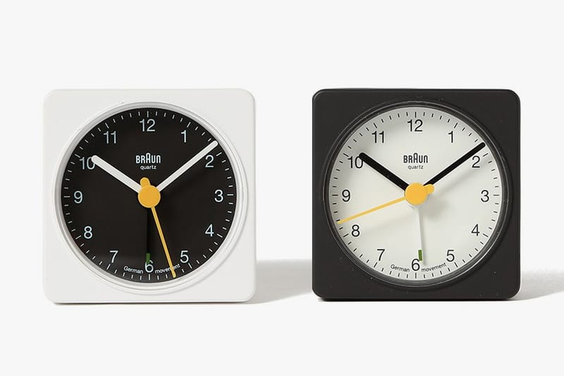 BEAMS and Braun Come Together for a Classic BNC002 Clock