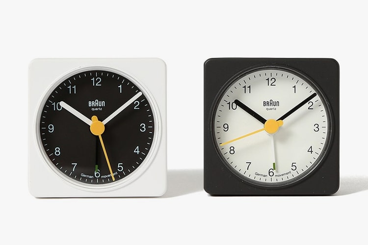 BEAMS and Braun Come Together for a Classic BNC002 Clock