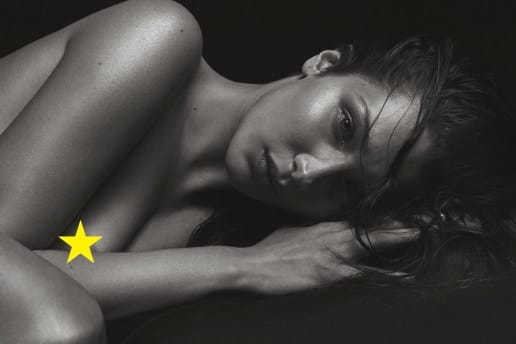 Bella Hadid Is Totally Bare in Mario Sorrenti's Nude Shoot