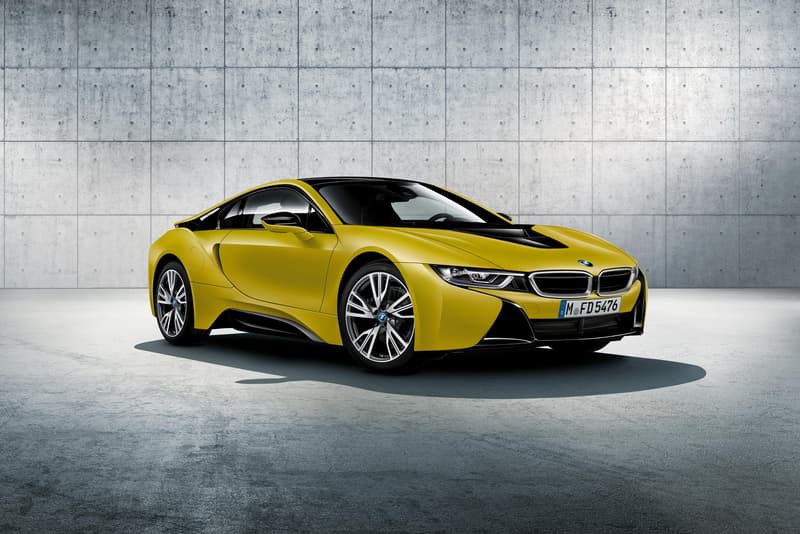 BMW i8 Protonic Frozen Black Frozen Yellow BMW Individual Program