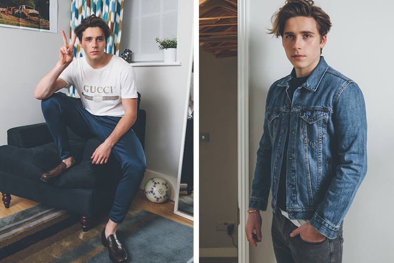 Brooklyn Beckham 'Wonderland Magazine' Cover 2017 Spring Interviews Football Soccer David Beckham Victoria Beckham