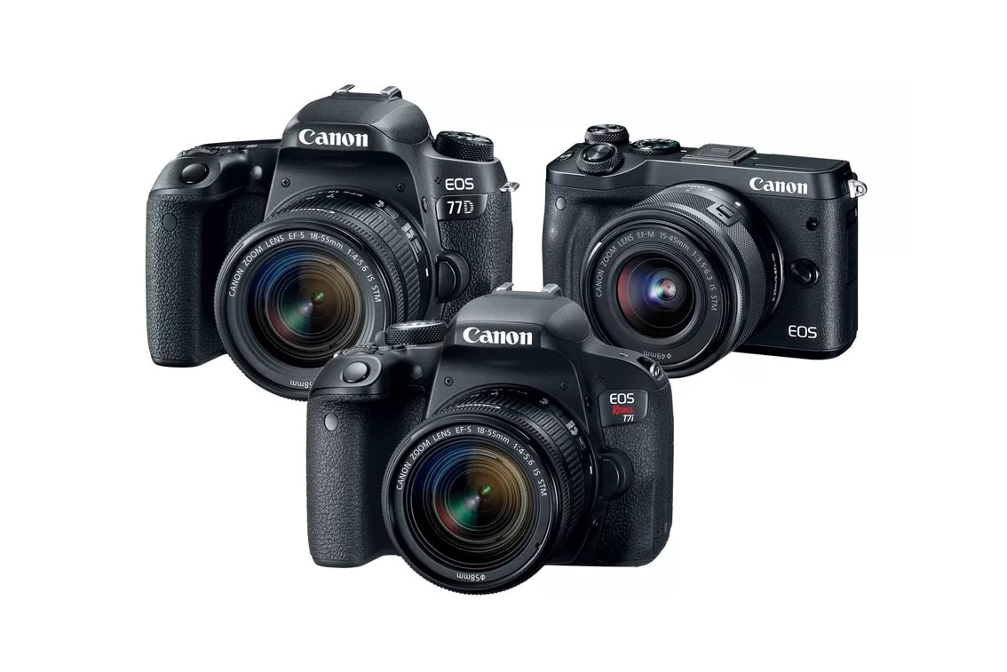 Canon EOS 77D Rebel T7i M6 Cameras