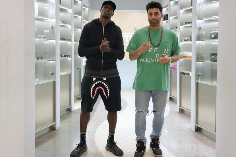 Chad "Ochocinco" Johnson Stops by KITH Miami for Some 'Sneaker Shopping'