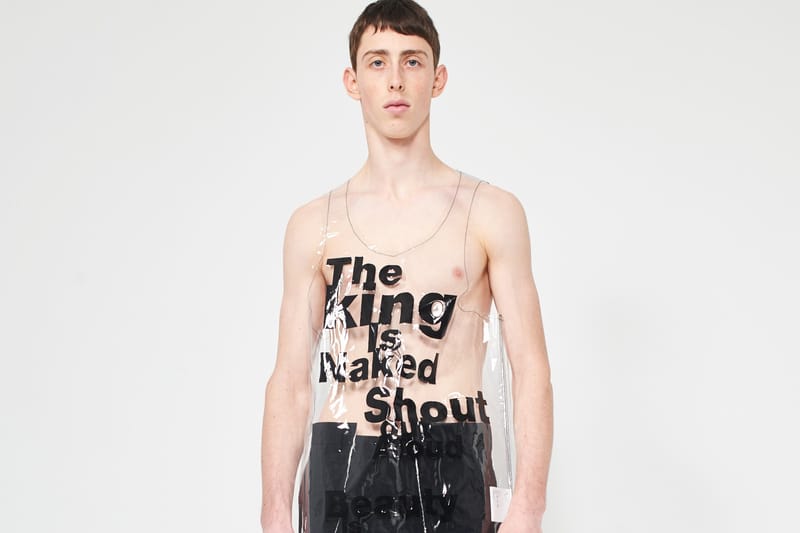 Flaunt Your Stuff in This COMME des GARÇONS HOMME Plus Transparent Tank Top