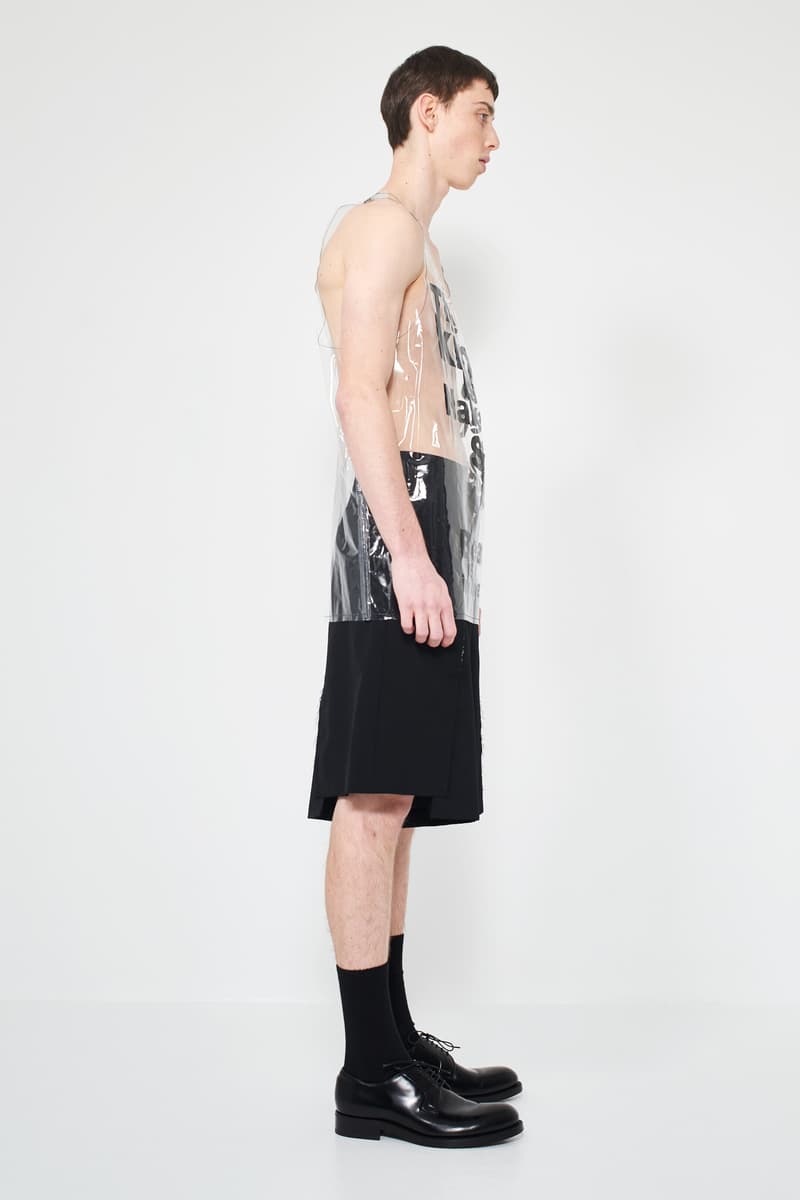 COMME Des GARÇONS HOMME Plus Transparent Tank Top Rei Kawakubo Japan