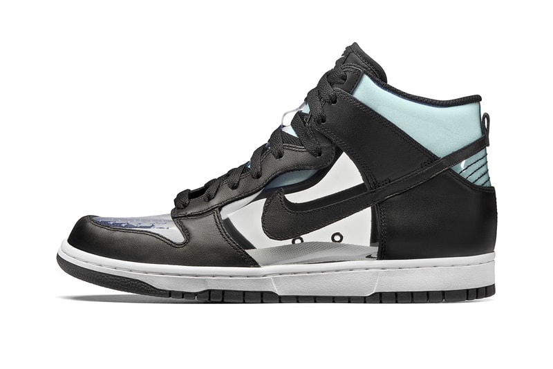 COMME des GARÇONS x Nike Dunk High Clear