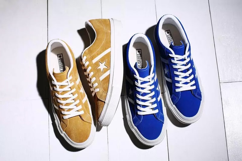 Converse Japan "Stars and Bars" Suede Classic New Colors 2017