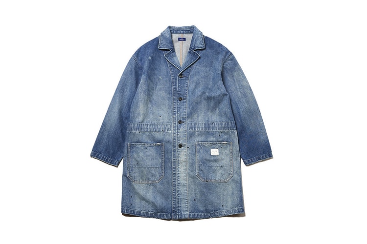 Add DENIM BY VANQUISH & FRAGMENT's Coat to Your Wardrobe