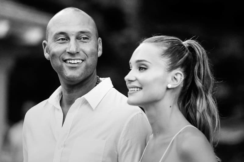 derek hannah jeter picture photo image marriage child kid players tribune