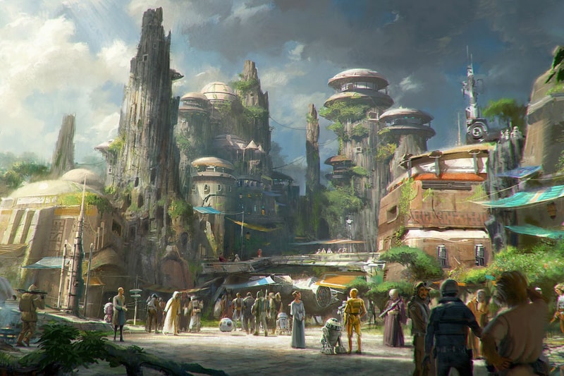 Disney's 'Star Wars' Theme Park to Open in 2019 Luke Skywalker Darth Vader Jedi