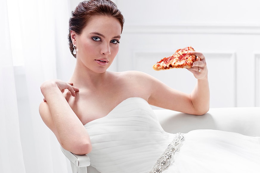 Dominos Pizza Wedding Registry