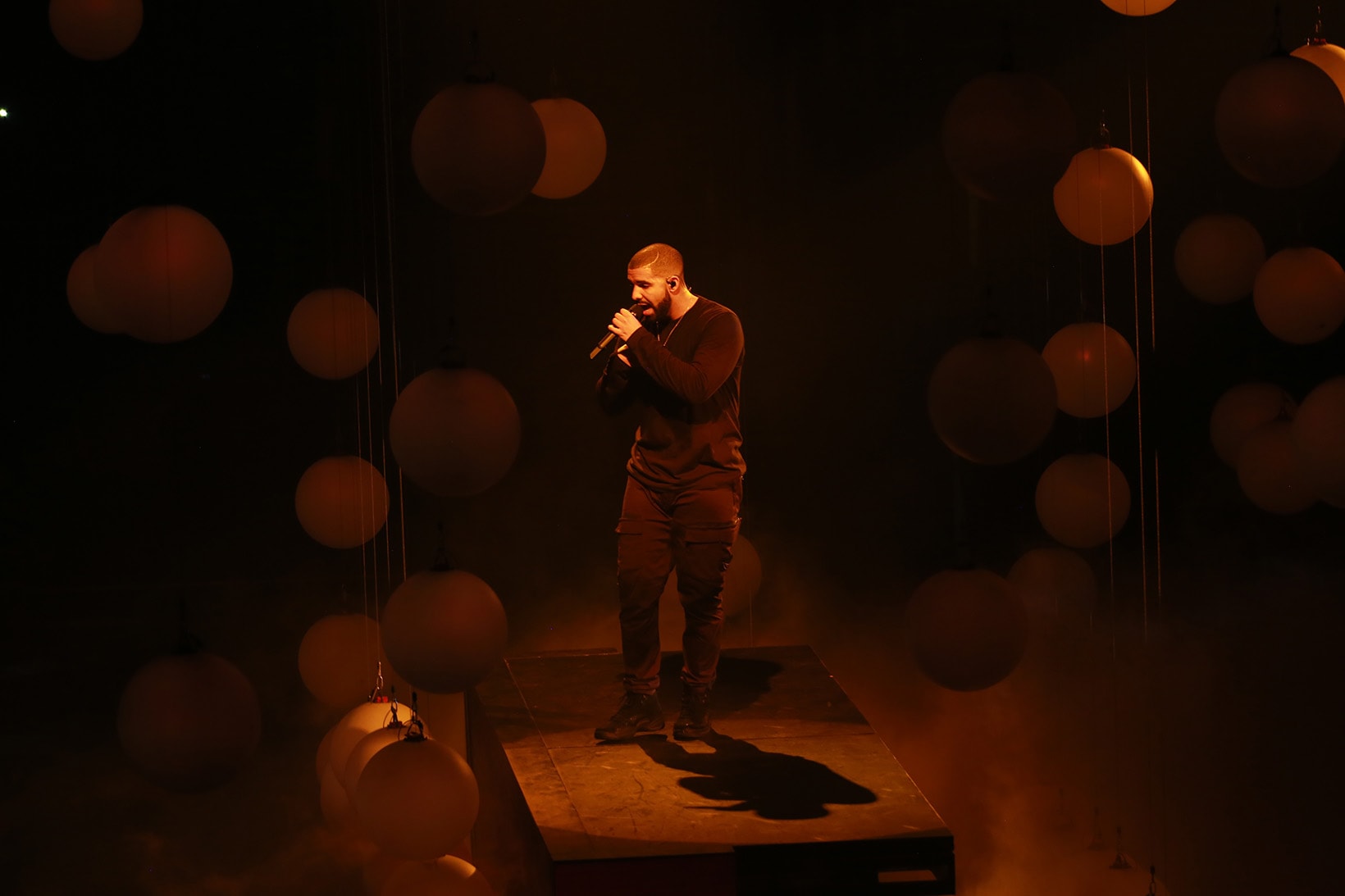 Drake London OVO Fest, Wears Exclusive Stone Island Collaboration
