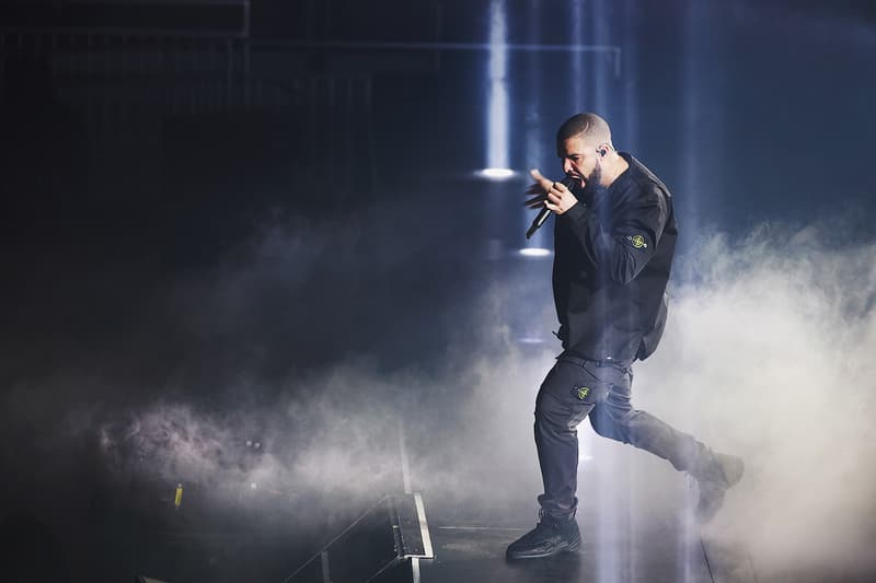 Drake London OVO Fest, Wears Exclusive Stone Island Collaboration