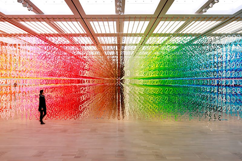 Emmanuelle Moureaux Created the Perfect Eye Candy With "Forest of Numbers"