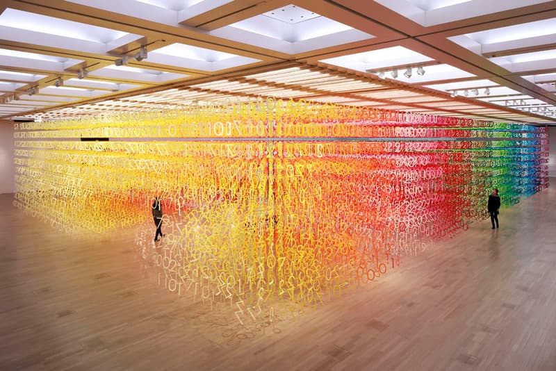 Forest of Numbers Emmanuelle Moureaux National Art Center Tokyo