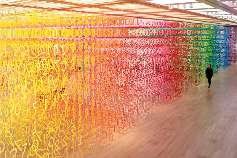 Forest of Numbers Emmanuelle Moureaux National Art Center Tokyo