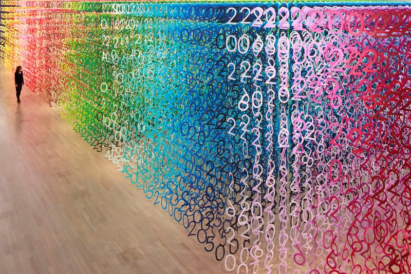 Forest of Numbers Emmanuelle Moureaux National Art Center Tokyo