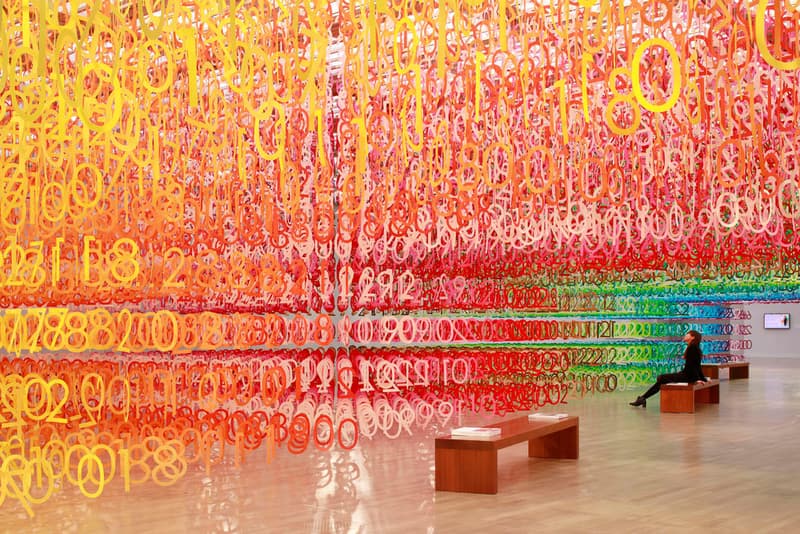 Forest of Numbers Emmanuelle Moureaux National Art Center Tokyo