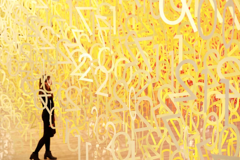 Forest of Numbers Emmanuelle Moureaux National Art Center Tokyo