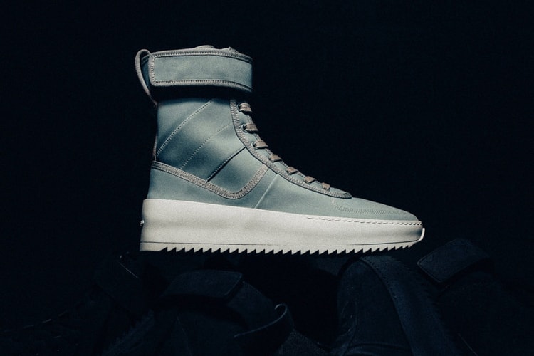 Fear of God Drops Its Military Sneaker in Mint Green