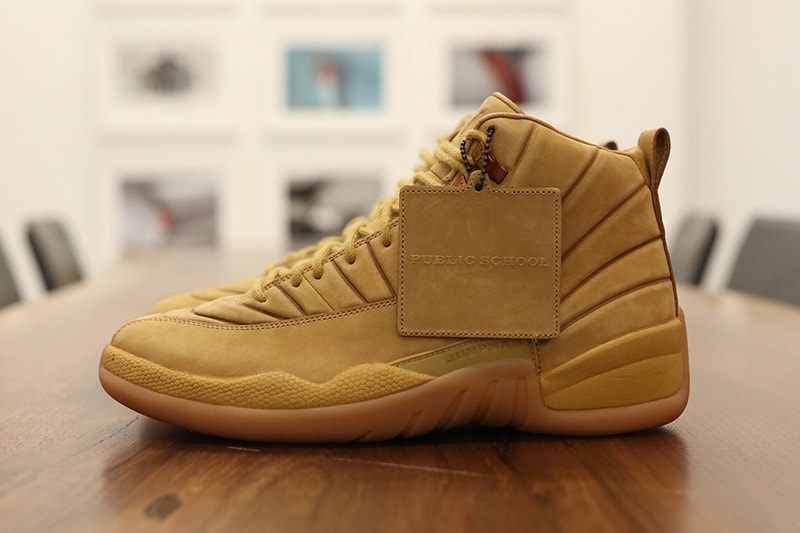 PSNY x Air Jordan 12 Wheat First Look