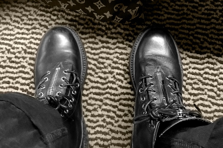 A First Look at the fragment design x Louis Vuitton Boots