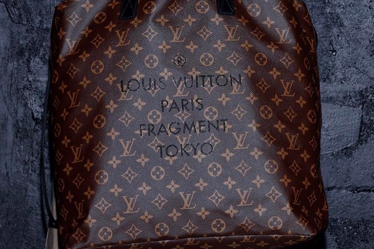 A First Look at the fragment design x Louis Vuitton Tote Bag and Shirt