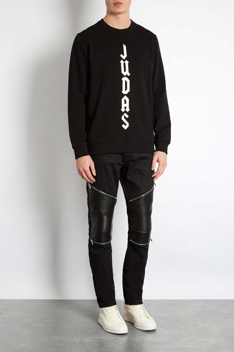 Givenchy 2017 Spring Summer Judas Sweatshirt Matches Fashion