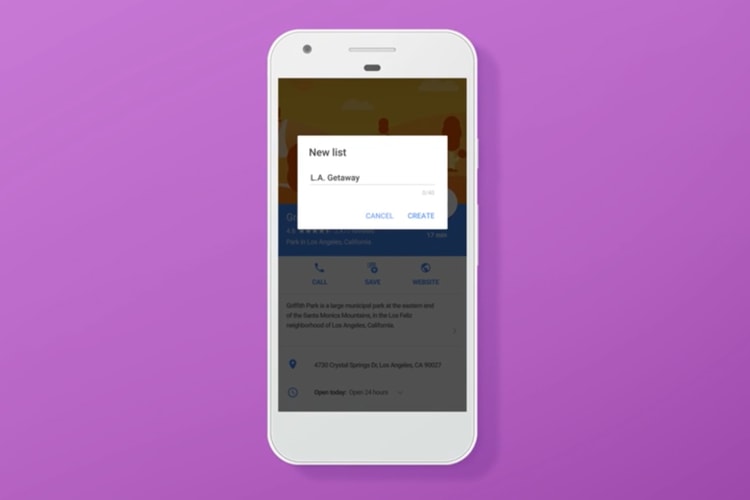 The Google Maps App Now Lets You Create & Share Lists of Your Favorite Spots