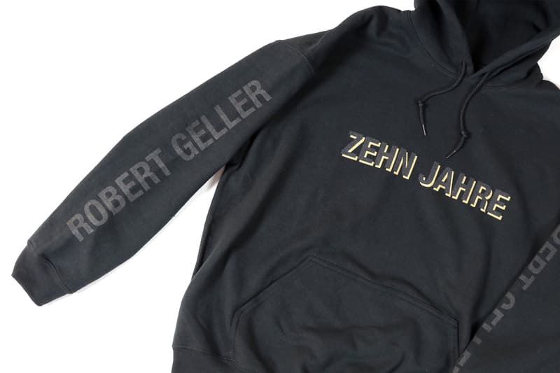 Robert Geller Sells Tenth Anniversary Hoodies on Grailed